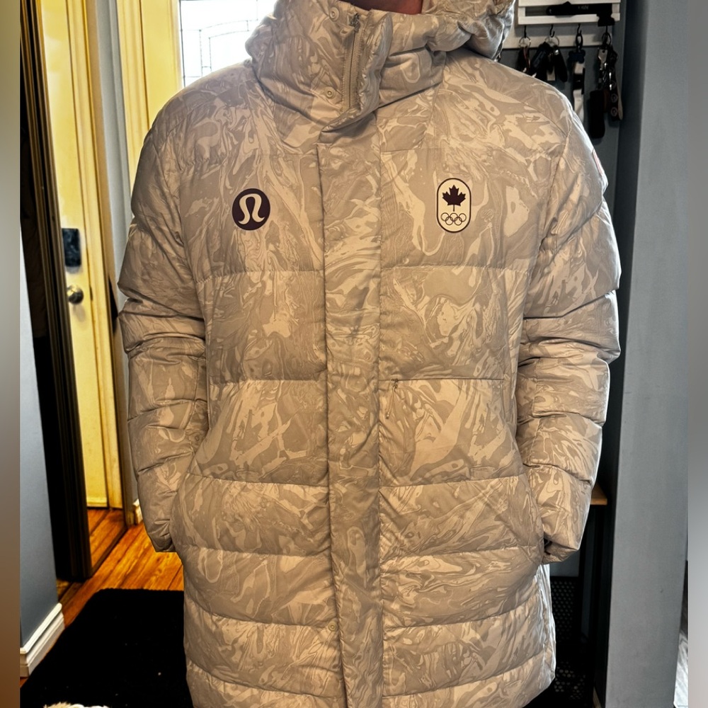 lululemon athletica Olympic Team Canada Men's Camouflage Puffer Jacket
